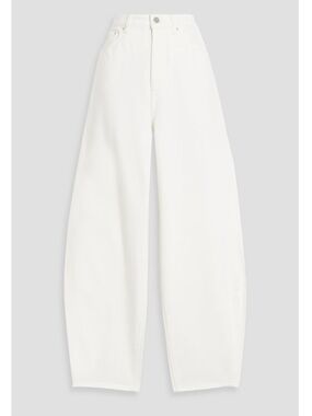 TOTEME High-rise barrel-leg jeans